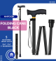 Cane Folding Black