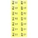 Twice Daily Pill and Vitamin Planner Yellow