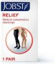 Jobst Relief Waist High Open Toe Beige 30-40 mmHg