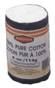 100% Pure Cotton Roll 4 oz