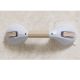 Suction Cup Grab Bar White and Beige 12