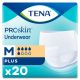 Tena 72632 ProSkin Plus Protective Underwear Medium Unisex Plus Absorbency White Case/80