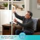 Security Pole & Curve Grab Bar Deep Bronze
