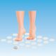 Self-Adhesive Anti-Slip Circles Clear Pkg/32
