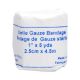 Sterile Gauze Bandage Roll 2.5cm x 4.5m