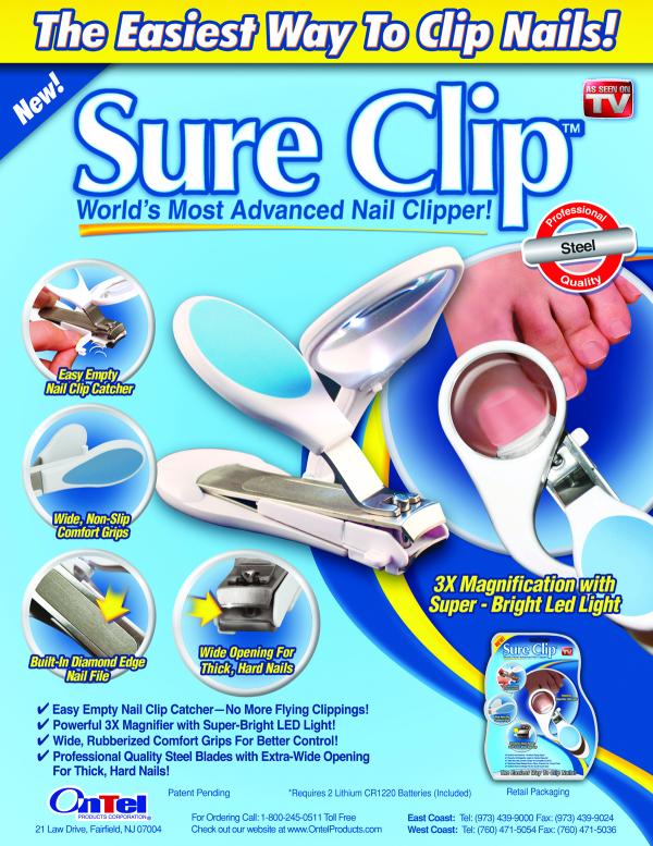 💡✂ Lighted Magnifying Nail Clipper ONLY $14.95 This Weekend!