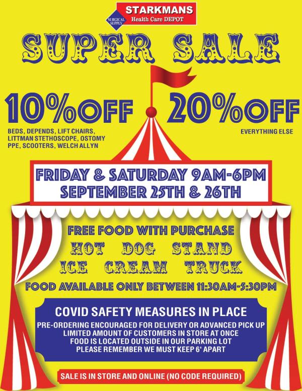 💥 Super Sale & Food Trucks!!