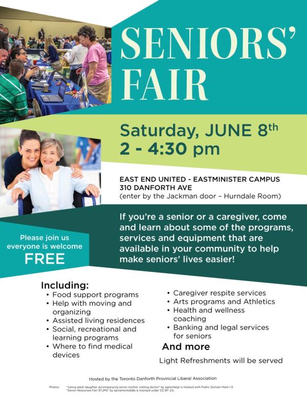 Starkmans at Seniors' Fair on Saturday June 8th!