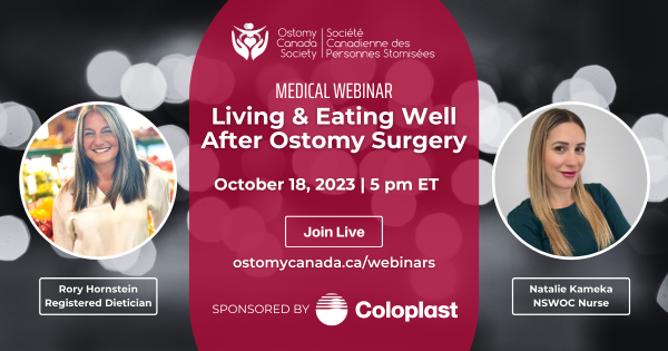 Ostomy Canada Society Presents National Webinar October 18, 2023