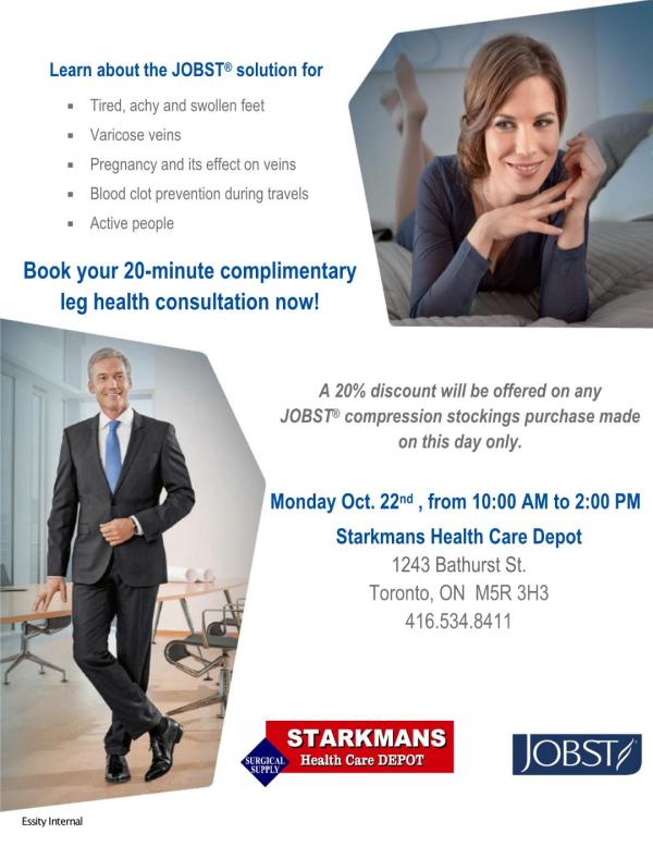 Jobst Leg Clinic Monday November 26, 2018