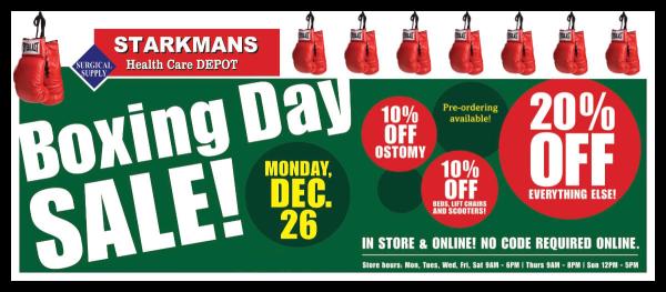🙌 So Great You'll Want to Tell a Friend! Our Annual Boxing Day Sale is Almost Here!