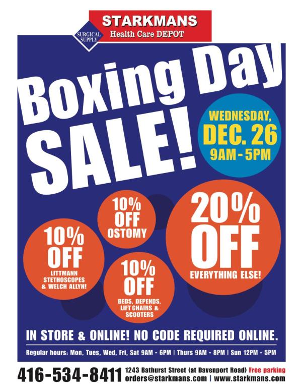 🎅 Our Annual BOXING DAY SALE is Soon! 🎅