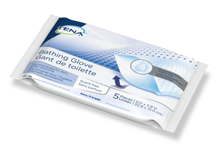 NEW Introductory Offer! $10 OFF Each Case of TENA Bathing Gloves!