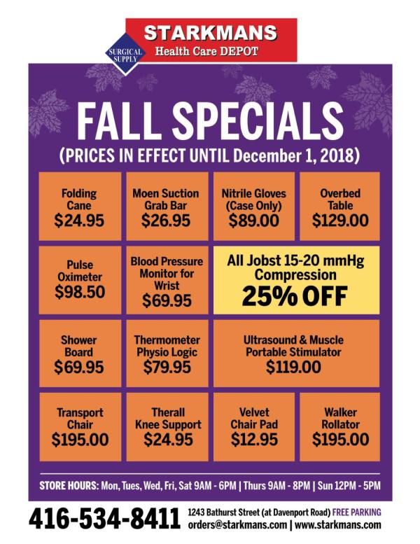 🍂 🌿 New Fall Specials! Low Prices On Many Items! 🍂 🌿