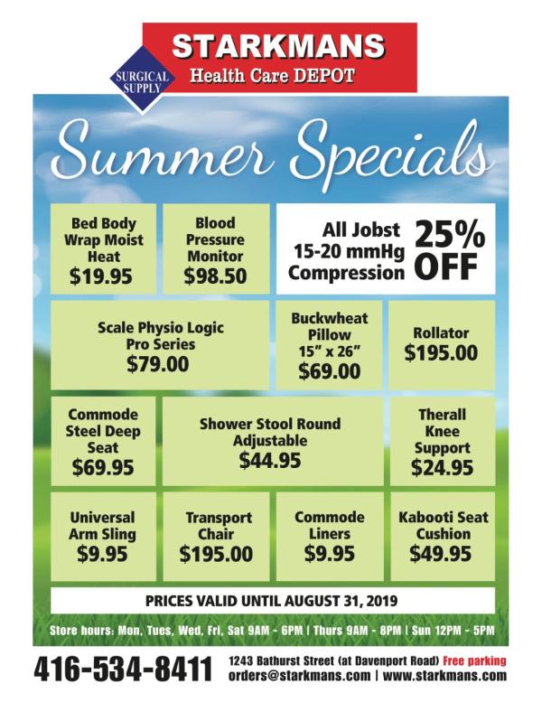 🌸☀👓 Summer Specials!