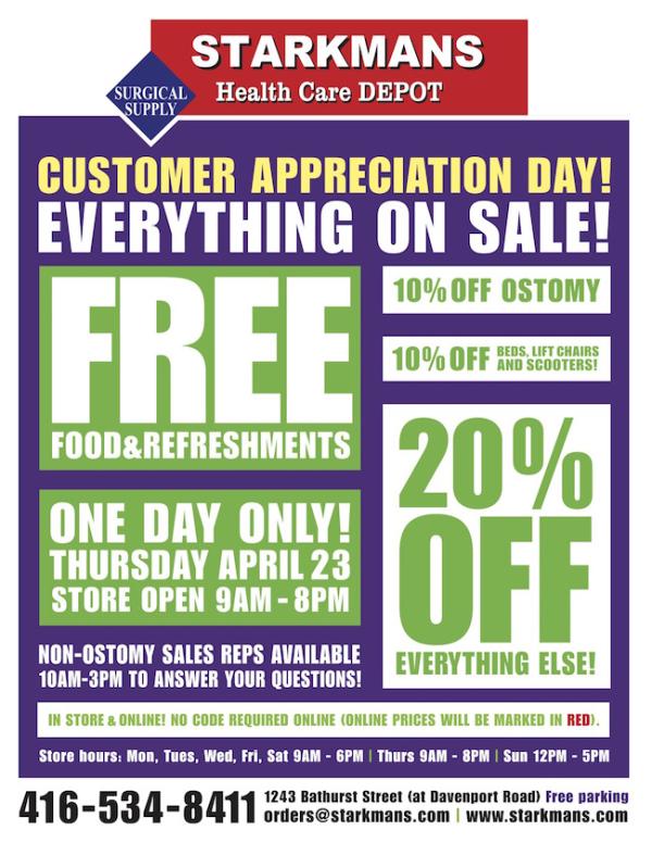 Customer Appreciation Day is Tomorrow! Everything On Sale!