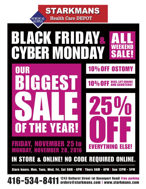 BLACK FRIDAY! CYBER MONDAY!  ALL WEEKEND!