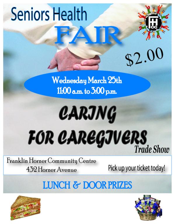 Starkmans at Annual Seniors' Health and Wellness Fair on Wednesday March 25th!