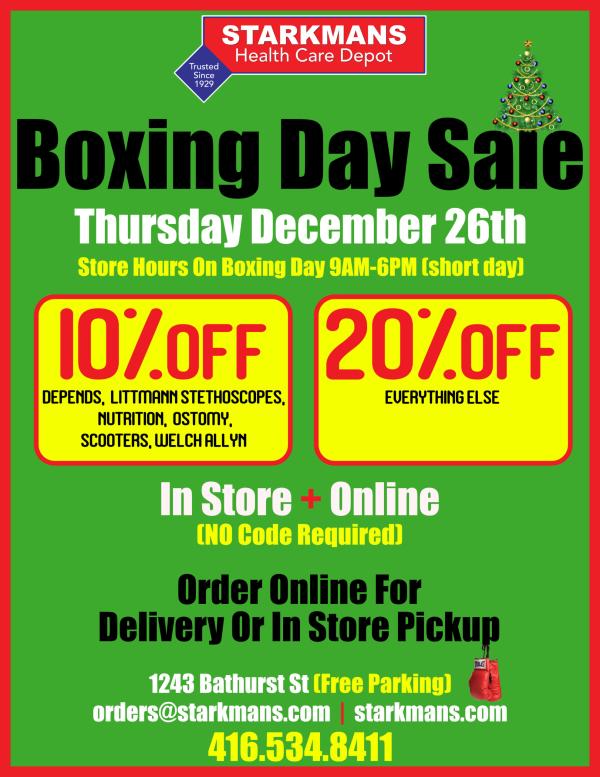 🎅Boxing Day Sale December 26!