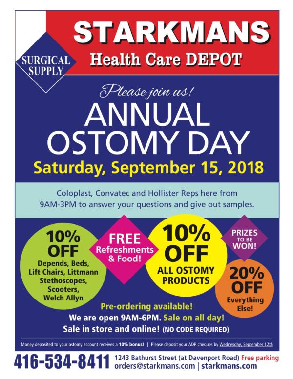 🎉 Starkmans Annual Ostomy Day! 🎉