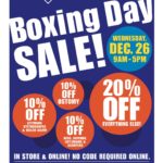 🎅 Our Annual BOXING DAY SALE is Soon! 🎅