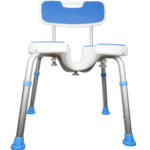 ☰ Padded Bath Seat with Hygienic Cutout and Back ONLY $79.95 Until December 15th!