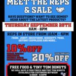 🍔SALE Thursday September 26th! Reps & Food Trucks Here!