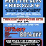 📣SALE with Reps Here to Answer Questions & FREE FOOD! Thursday September 25th!